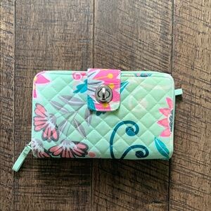 Vera Bradley Floral Quilted Wallet